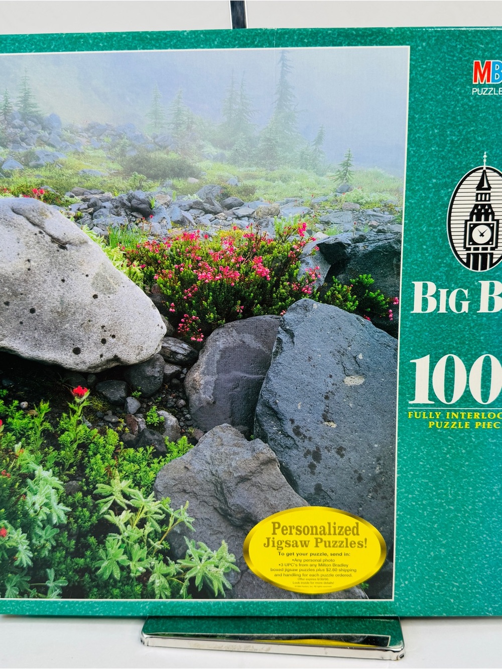 Vintage New MB Big Ben 1000 Piece Jigsaw Puzzle Paradise Park, WA Sealed 1998